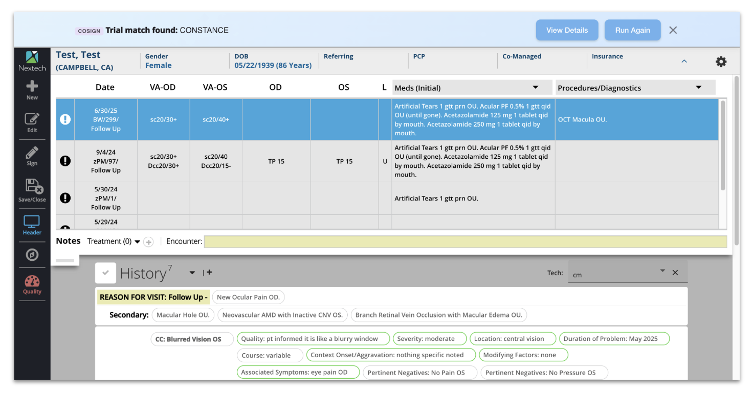 Chrome Extension Blue Banner